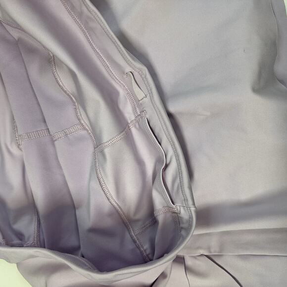 Athleta Skirt Women's Large Momentum Lavender Pull On Tennis Skort - Picture 7 of 11